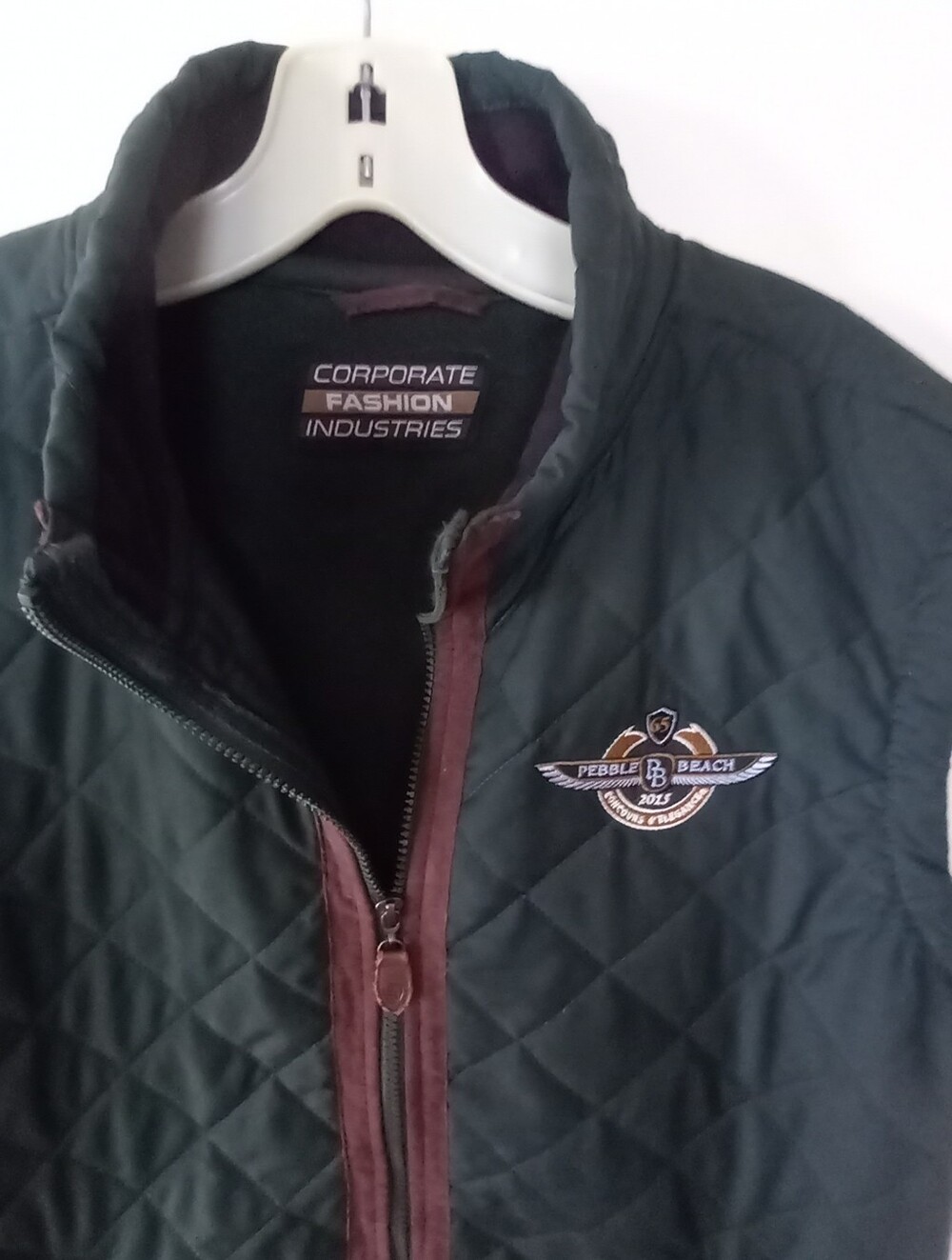 Vintage PEBBLE BEACH womens Vest